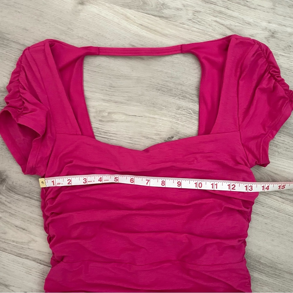 NWOT FP MOVEMENT PIROUETTE SHORTSIE ROMPER PNK ROSE Med - Picture 6 of 13